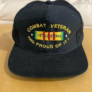 Vietnam combat vet hat